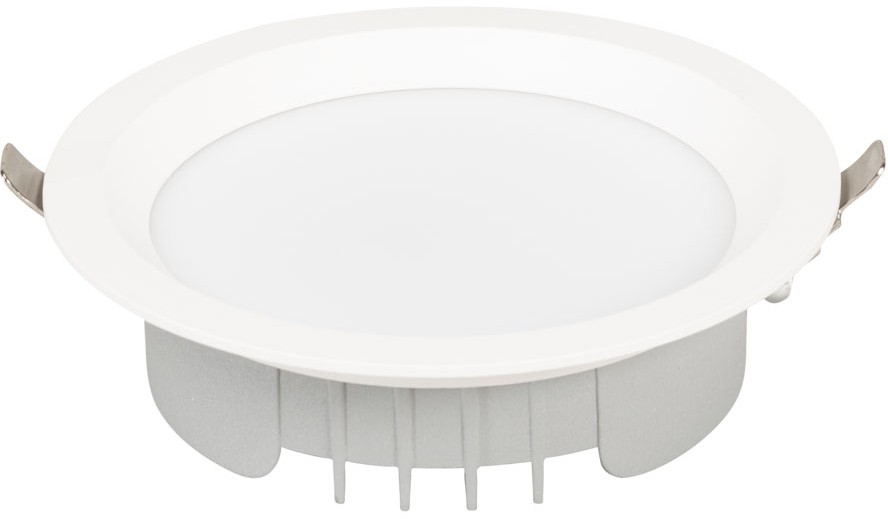Proiector led incastrat, Plafoniera Downlight LED 20W 4000K 100lm/W 140X38mm, Solentis